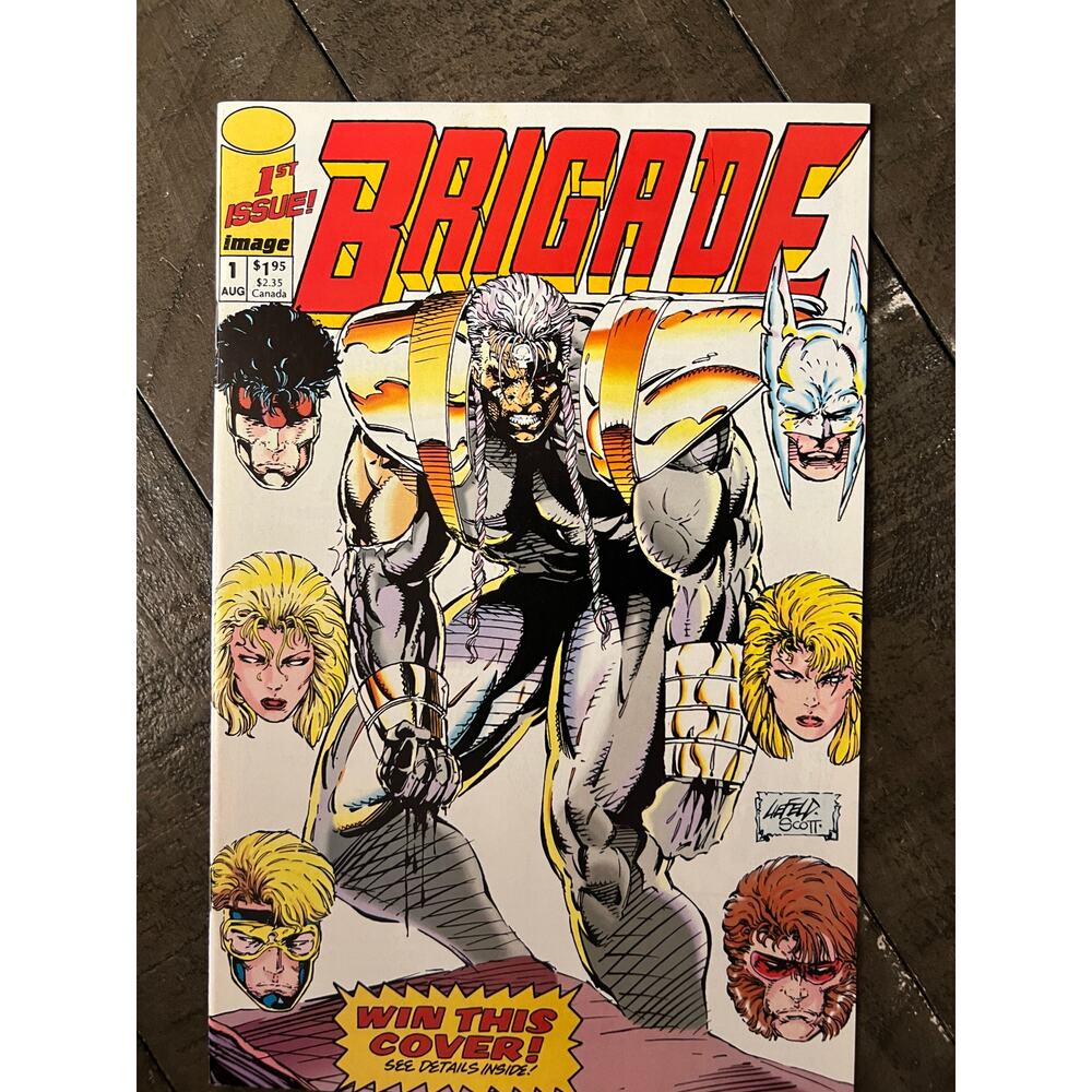 VINTAGE 1992 Image "BRIGADE" #1 - M Unopened - FIRST ISSUE!